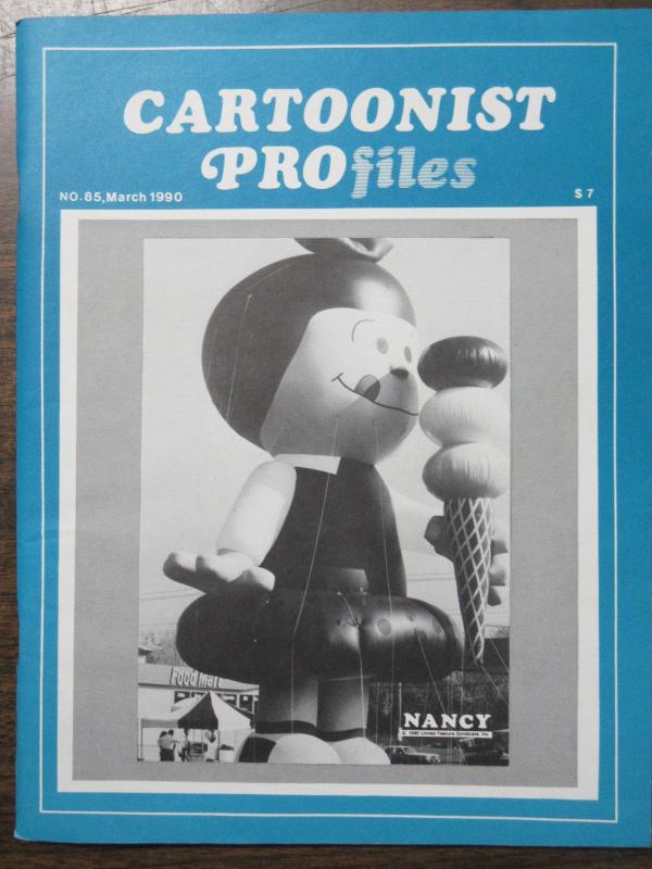 Cartoonist Profiles No. 85 March 1990 Feat. Nancy Mort Walker Nancy Beiman