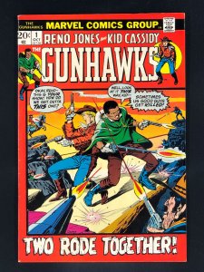 The Gunhawks #1 (1972) FN+ 1st Team Appearance of Reno Jones and Kid Cassidy