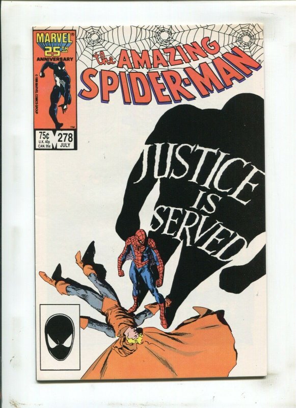 Amazing Spider-Man #278 - Scourge Victim - Wraith - Direct Edition (9.2OB) 1986