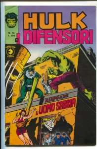 Hulk EI Difensori #15 1975-Dr. Strange-Luke Cage appear-Italian issue-VF