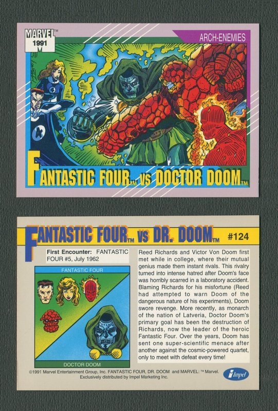 doom trading cards