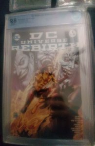 DC Universe: Rebirth Fourth Print Cover (2016)