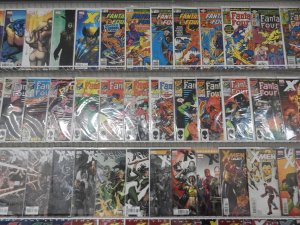 Huge Lot of 180+ Comics W/ Fantastic Four, X-Men, +More! Avg. VF- Condition!