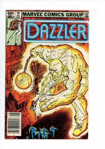 DAZZLER #18  (1982) MARVEL COMICS NEWSTAND