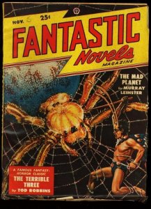 PULP:  FANTASTIC NOVELS 1948 NOV-VIRGIL FINLAY ART-PULP FN