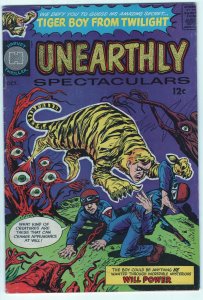 UNEARTHLY SPECTACULARS #1 - 3.0 - OW - 1st Tiger Boy