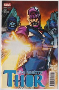 Mighty Thor #21 Jim Lee Variant Cover (2017) Thor