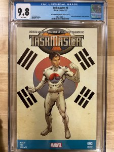 Taskmaster #3 Second Print Cover C (2021) CGC 9.8