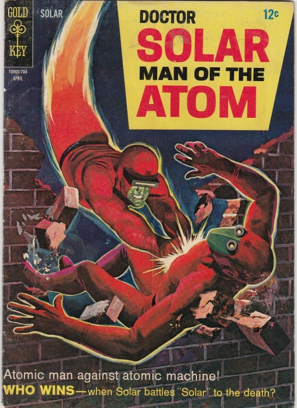 DOCTOR SOLAR THE MAN OF THE ATOM #19 1967 Gold Key VG/GD  