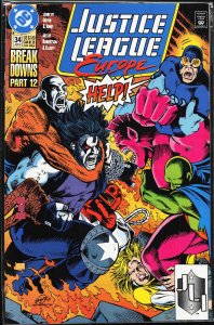 Justice League Europe #34 (1992) Justice League