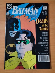 Batman #427 Newsstand Variant ~ VERY FINE - NEAR MINT NM ~ 1988 DC Comics