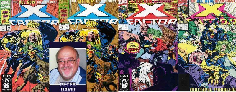 X FACTOR 71,71A,72-73  Havok,Polaris,Wolfsbane,Madrox