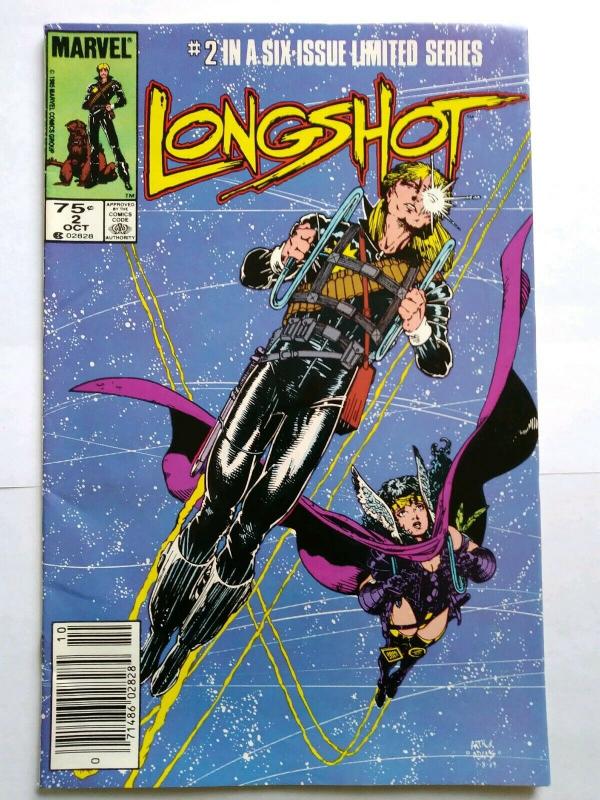 LONGSHOT #2 Marvel Comics 1985 Newsstand (X-Men)