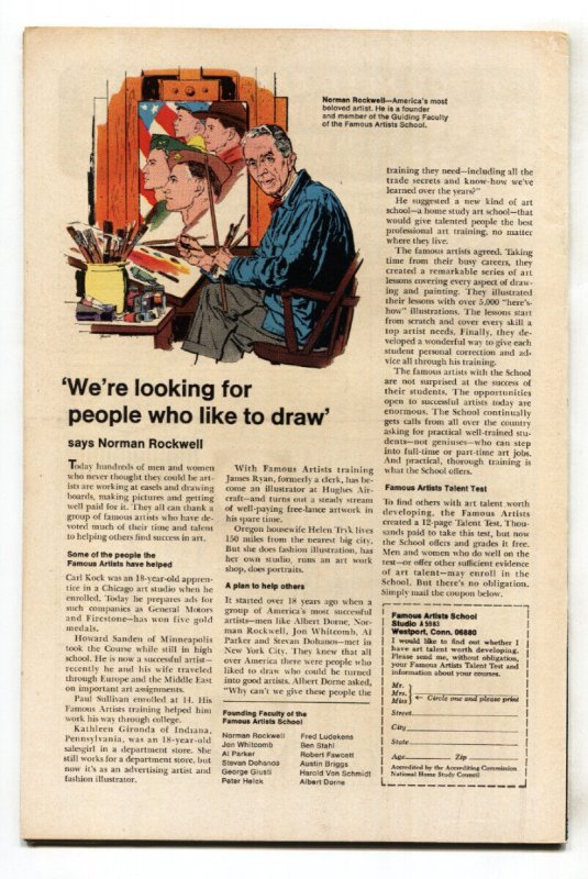 X-MEN #54--1969--MARVEL--1st Alex Summers--comic book--VF-