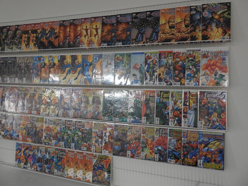 Huge Lot 100+ All Fantastic Four Comics!!! Avg VF+ Condition!