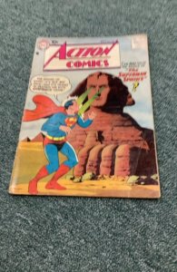 Action Comics #240 (1958) Sphinx Cover! 1958 Tommy Tomorrow Congo Bill Boca Cert