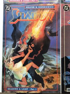 The Shadow #2, 5, 8 & 12(1988) lot of 4 comics from DC seven deadly finns shadow