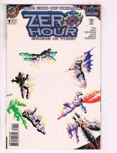 Zero Hour Crisis In Time COMPLETE DC Comics Ltd Ser # 0 1 2 3 4 Batman Atom J106