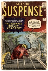 Tales Of Suspense #30 1962-haunted Roller Coaster- low grade