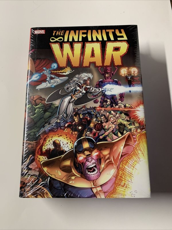 The Infinity War Omnibus Mint Sealed Marvel Hc Tpb Ron Lim