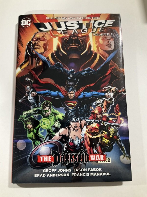Justice League Vol 8 The Darkside War NM TPB HC Hardcover DC Comics  