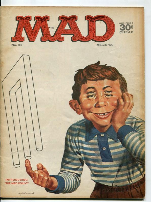 MAD Magazine #93-1965-Mingo-Drucker-Orlando-FN 