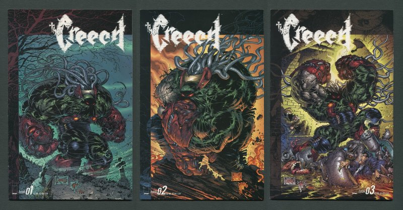 The Creech #1 #2 #3 (SET / Super High Grade) Greg Capullo 1997