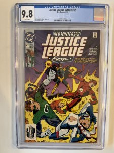 Justice League Europe #47 CGC 9.8 (1993)