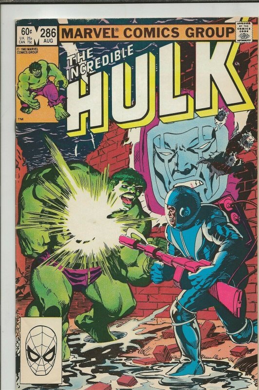 Incredible Hulk #286 ORIGINAL Vintage 1983 Marvel Comics  