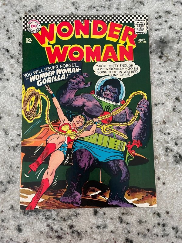 Wonder Woman #170 VF/NM DC Comic Book Batman Superman Flash Green Lantern 23 MS2