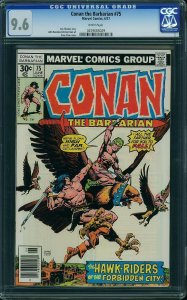 Conan the Barbarian #75 (1977) CGC 9.6 NM+
