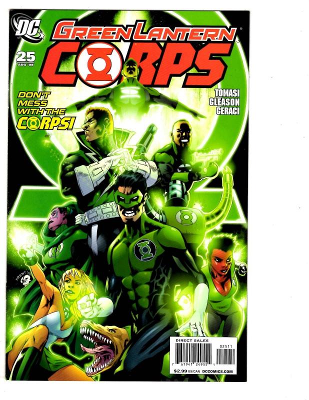 6 Green Lantern Corps DC Comic Books # 20 21 22 23 24 25 Mongul Kyle Rayner MS7