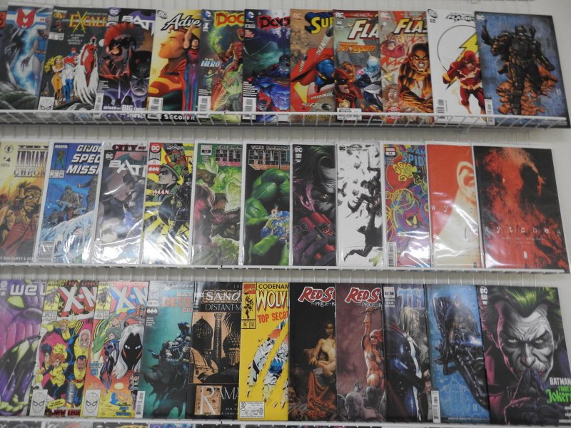 Huge Lot 180+ Comics W/ X-Men, Spider-Man, Hellboy+ Avg VF Condition!