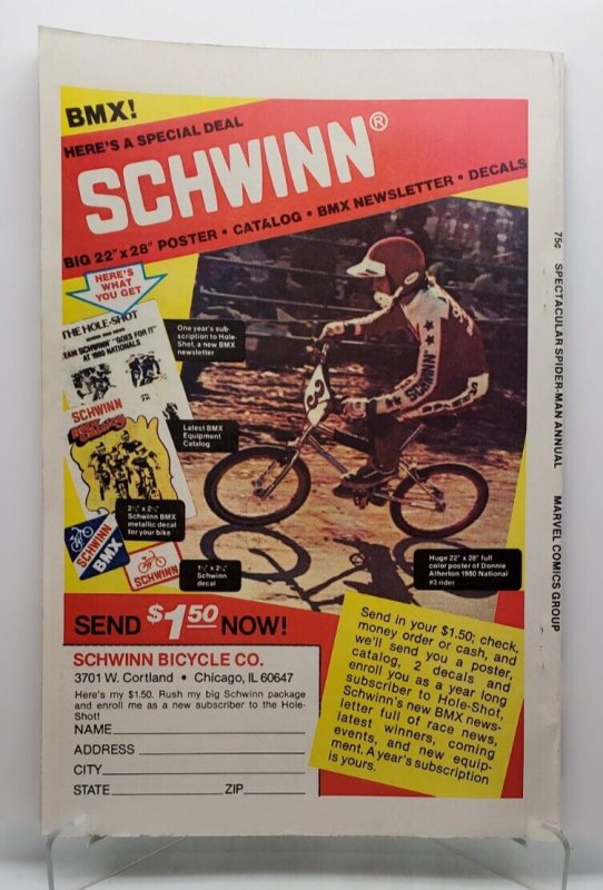 Spectacular Spider-Man Annual #2 (1980) Newsstand VF+