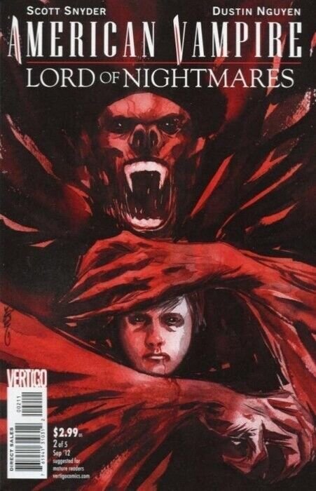 AMERICAN VAMPIRE Lord of Nightmares #1-5 COMPLETE SET NM.
