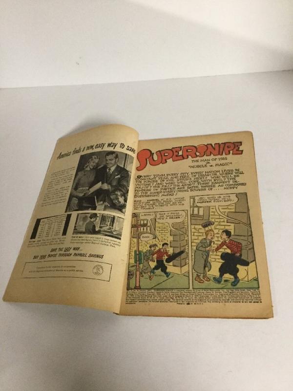 Supersnipe Comics Col 3 No 8 Gd/Vg Good/Very Good 3.0 1947