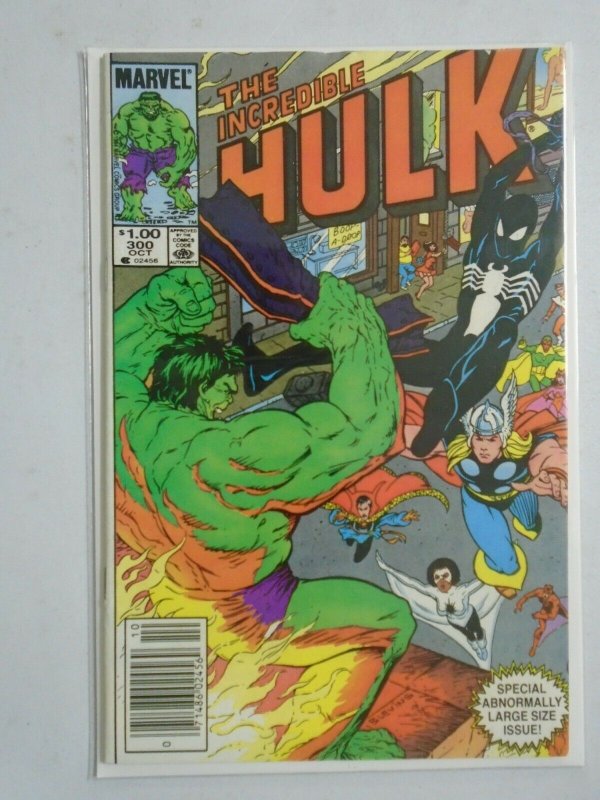 Incredible Hulk #300 Newsstand edition 7.0 FN VF (1984 1st Series)