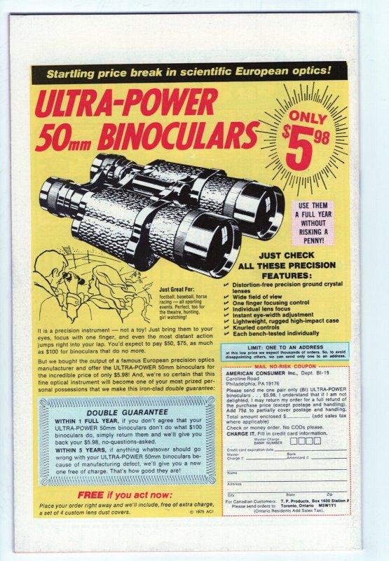 TOMB OF DRACULA #36 - 6.0 - WP