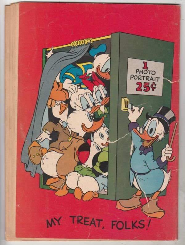 Comic Album #1 (Mar-58) GD- Affordable-Grade Donald Duck, Uncle Scrooge, Huey...