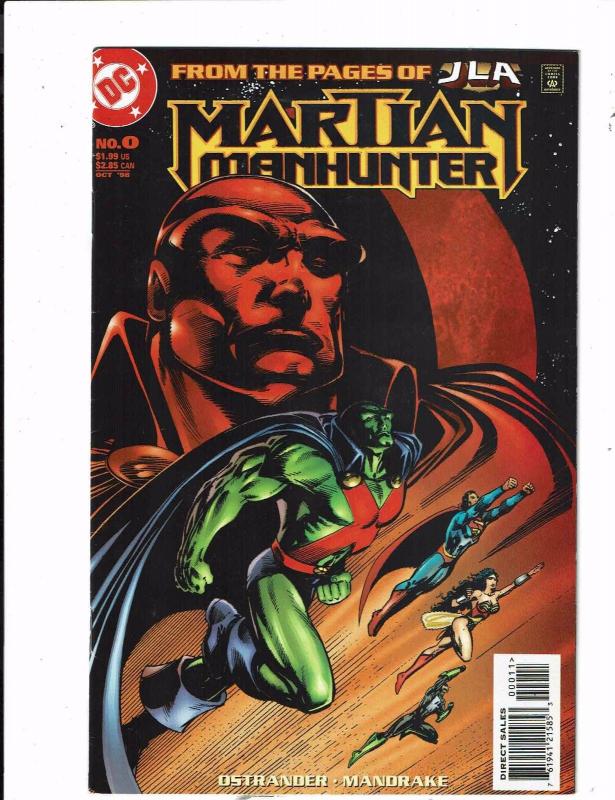 Lot of 10 Martian Manhunter DC Comic Books #0 6 7 8 9 10 19 21 32 34+Ann. 2 BH53