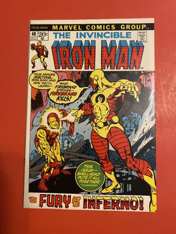 Iron Man #48 (1972) Firebrand app higher grade n