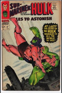 Tales to Astonish #87 (1967) Hulk