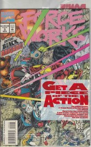 Force Works #5 Sealed with Extra Stuff Marvel Comics November Nov 1994 (VFNM)