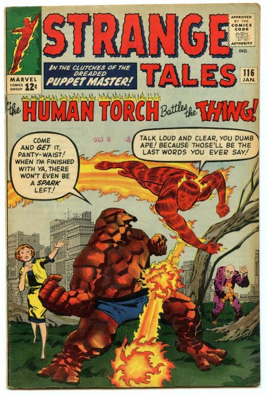 Strange Tales 116 Jan 1964 FI- (5.5)