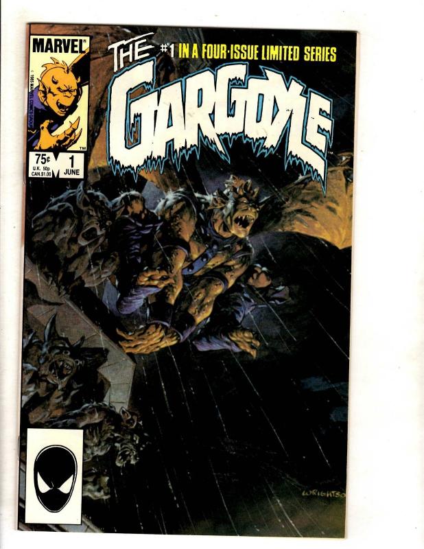 10 Comics Gargoyle #1 X-Men #2 Avengers #1 Feud #1 2 3 Punisher #70 86 93 1 J323