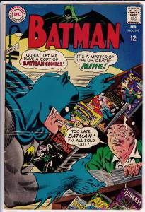 Batman 199 - DC Comics, Feb 1968, VG/F