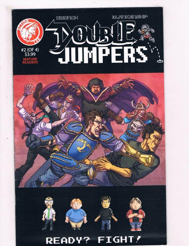 Double Jumpers # 2 O 4 VF 1st Print Action Lab Comic Book Dwonch Blankenship S63