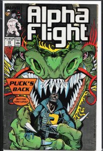 Alpha Flight #59 (1988) Alpha Flight [Key Issue]