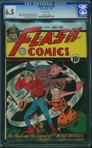 Flash Comics #60 (1944) CGC 6.5 FN+