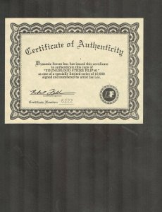 YoungBlood Strikefile #1 ~ signed by Jae Lee / Dynamic Forces ~ 1993 (9.2) WH